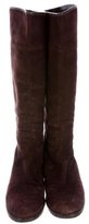 Thumbnail for your product : Giuseppe Zanotti Suede Knee-High Boots