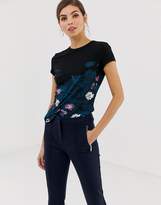 Thumbnail for your product : Ted Baker wonderland fitted t-shirt
