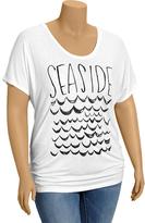 Thumbnail for your product : Old Navy Women's Plus Beach-Graphic Tees
