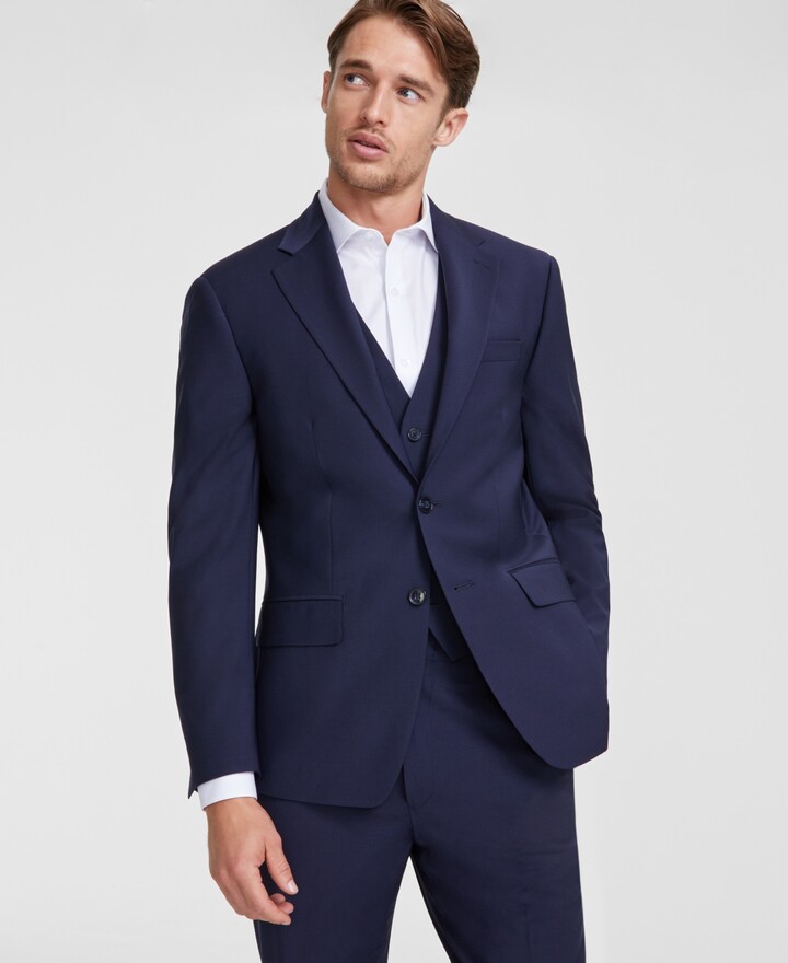 Calvin Klein Men's Blue Suits ShopStyle