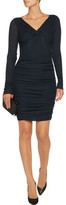 Thumbnail for your product : Maje Ribbed Wool-Blend Mini Dress