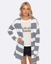 Thumbnail for your product : Roxy Womens Marble Landscape Bold Stripe Knit Cardigan
