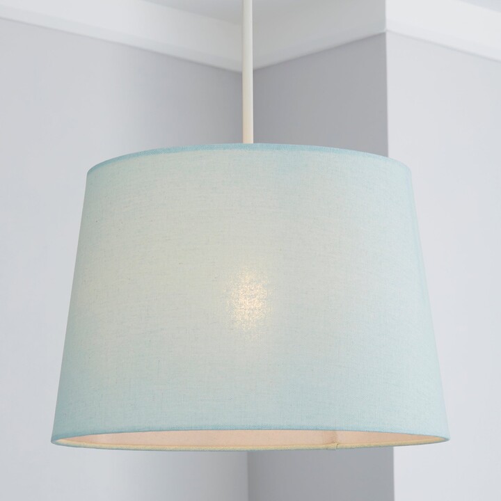 Dunelm Sara Tapered Lamp Shade 30cm Duck Egg Duck Egg (Blue) ShopStyle