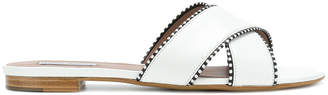 Tabitha Simmons cross-strap sandals