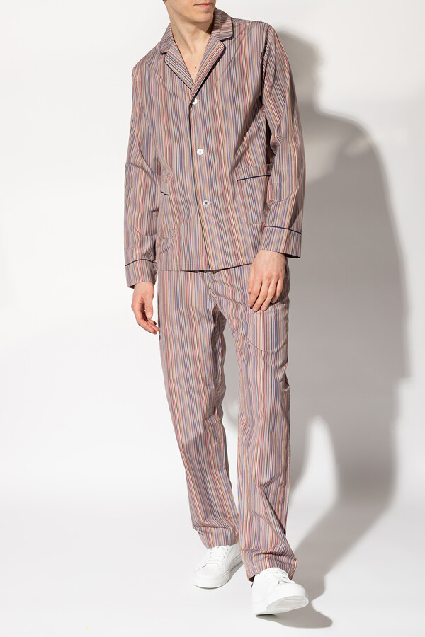 Paul Smith Two-piece Pyjama Set Men's Multicolour - ShopStyle Pajamas