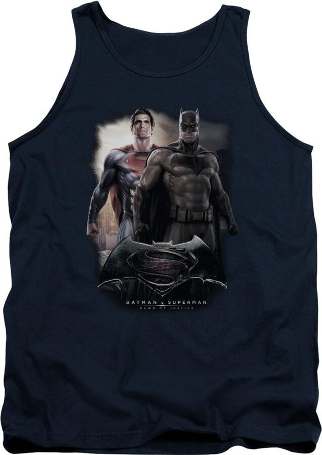 Gildan Batman V Superman Dawn Adult Tank Top