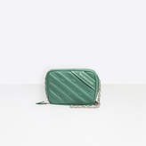 Thumbnail for your product : Balenciaga Small embossed matelasse bag with chain strap