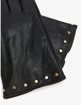 Thumbnail for your product : Ted Baker Stud-embellished leather gloves