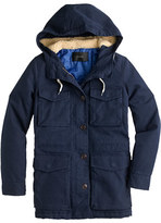 Thumbnail for your product : J.Crew Sherpa-hooded parka