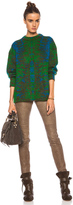 Thumbnail for your product : M Missoni Marble Printed Mohair-Blend Pullover