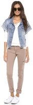 Thumbnail for your product : James Jeans Twiggy Racer Zip Pocket Skinny Jeans