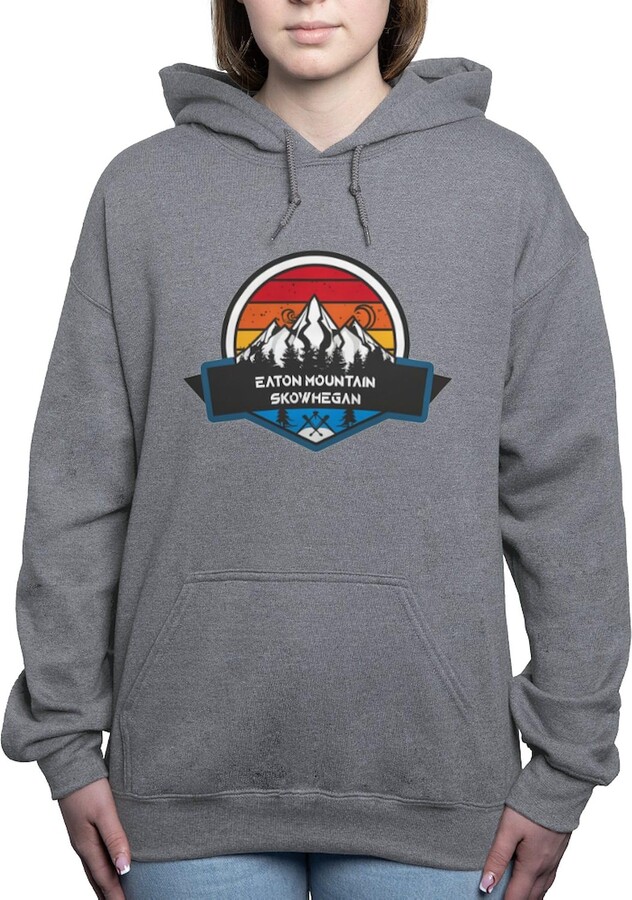 CafePress Eaton Mountain Skowhegan Maine Sweatshirt Women's Dark Pullover Hoodie Sweatshirt Navy