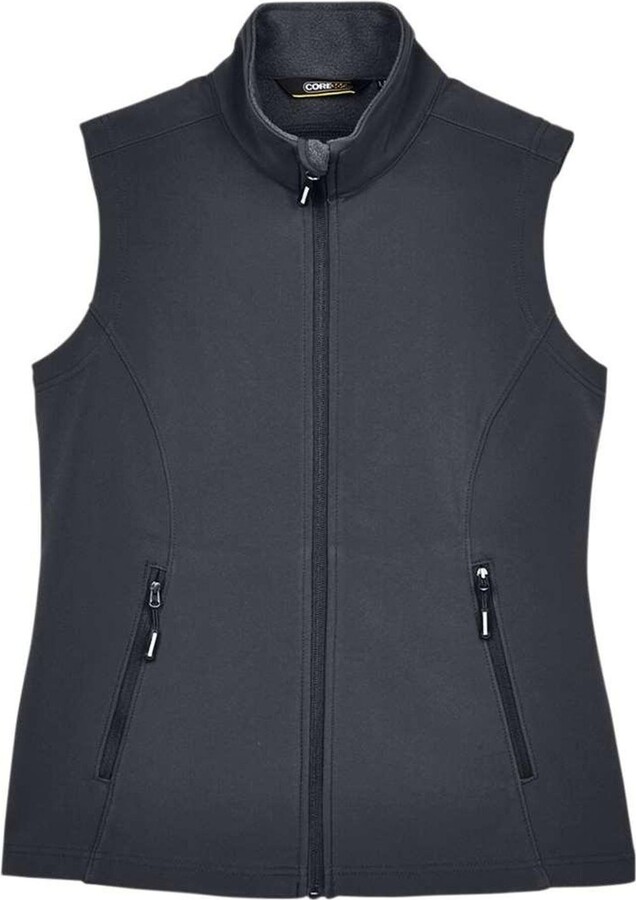 CORE365 Women's Cruise Two-Layer Fleece Bonded SoftShell Vest