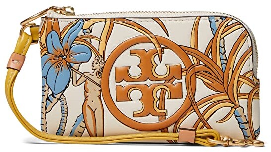 Tory Burch Leather Wristlet | Shop the world's largest collection 