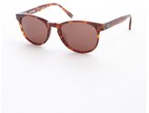 Thumbnail for your product : John Varvatos brown rounded classic tortoise sunglasses