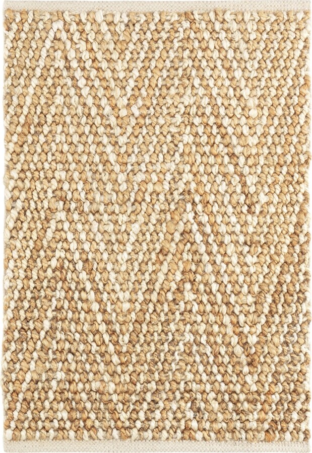 Dash and Albert Rugs by Annie Selke Meghan DA1780 2'x3' Area Rug - Ivory, Tan
