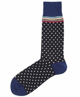 Thumbnail for your product : Paul Smith Spot Trim Socks