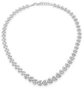 Thumbnail for your product : Adriana Orsini Pavé Crystal Leaf Garland Necklace
