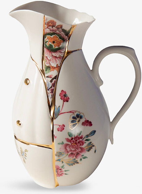 Seletti Kintsugi Porcelain Carafe 25.5cm