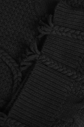 Boutique Plaited cable knit jumper