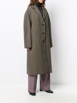 Thumbnail for your product : Acne Studios Oversized Checkered Coat