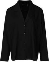 Thumbnail for your product : boohoo Long Sleeve Revere Collar Shirt