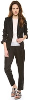 Thumbnail for your product : Rachel Zoe Christina Fitted Lapel Blazer