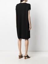 Thumbnail for your product : Gentry Portofino V-neck shift midi dress