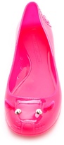Thumbnail for your product : Marc by Marc Jacobs Mouse Jelly Ballet Flats