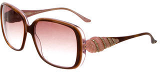 Judith Leiber Jewel-Embellished Sunglasses