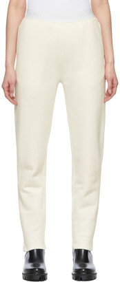 HUGO BOSS White Cotton Lounge Pants