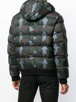 Thumbnail for your product : Les Hommes arrows-print puffer jacket