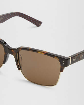 Ted Baker MITCHEL Printed arm sunglasses