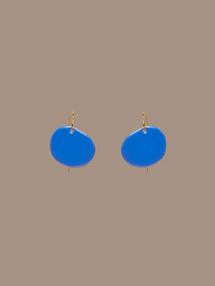 Diane von Furstenberg Flat Disc Earrings