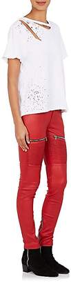 Amiri Women's Lx1 Leather Skinny Jeans