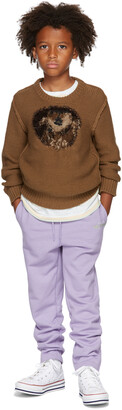 Doublet SSENSE Exclusive Kids Brown Jacquard Sweater