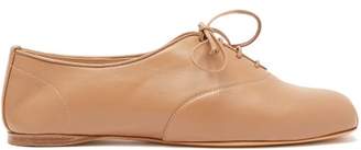 Gabriela Hearst Maya Square-toe Leather Oxford Shoes - Womens - Nude Gabriela Hearst Maya Square-toe Leather Oxford Shoes - Womens - Nude