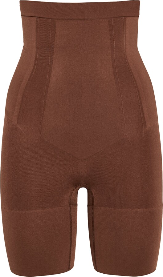 Spanx SPANXsculpt OnCore High-Waist Mid-Thigh Shorts - Firm Control