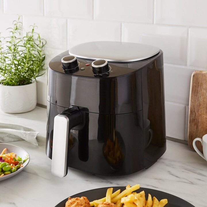 Dunelm 4L Manual Air Fryer Black ShopStyle
