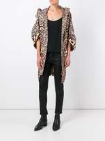 Thumbnail for your product : Givenchy oversize leopard print coat