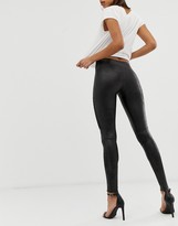 Thumbnail for your product : Spanx faux leather moto leggings