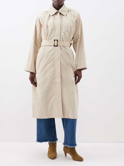 Ba&Sh Coat 36 Brown Cotton ref.713885 - Joli Closet