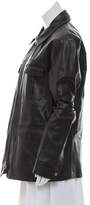Thumbnail for your product : Tom Ford Leather Utility Jacket w/ Tags