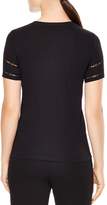 Thumbnail for your product : Sandro Lilou Lace-Inset Tee