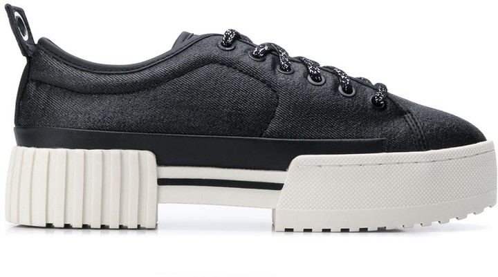 diesel platform sneakers