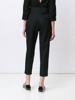 Thumbnail for your product : IRO tie waist detail 'Sheava' cropped tapered trousers