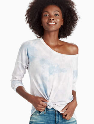 Lucky Brand Tie Dye Burn Out Tee