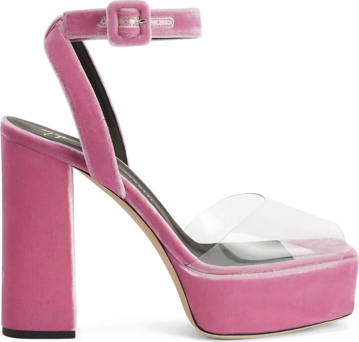 Giuseppe Zanotti 120mm New Betty Plexi sandals