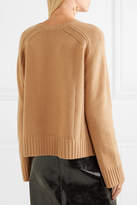 Thumbnail for your product : By Malene Birger Sullie Wool-blend Sweater - Camel