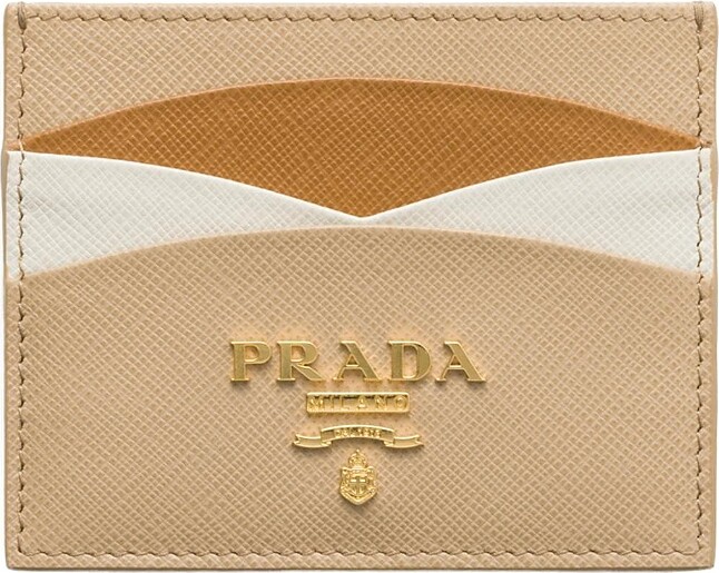 Prada Saffiano Leather Card Holder